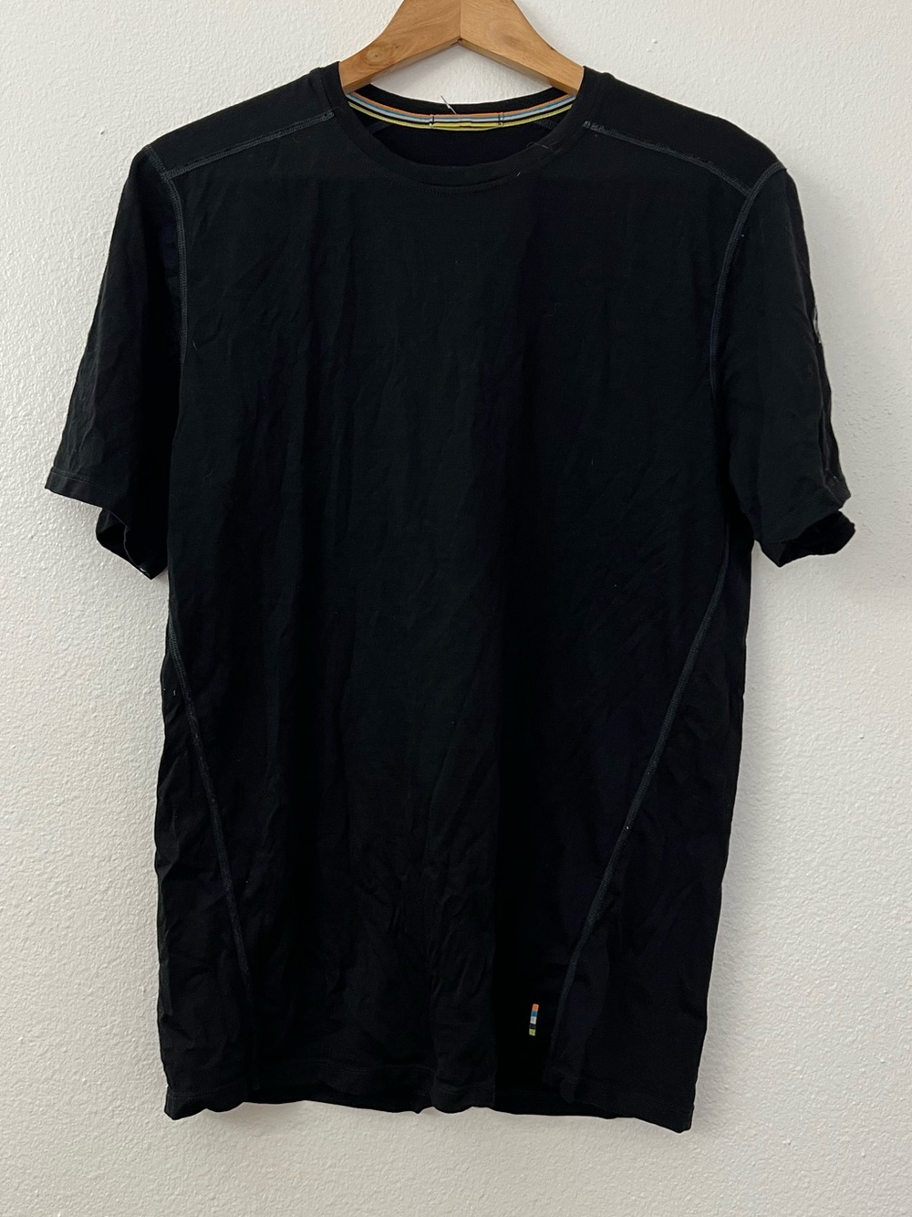 Smartwool Men's Black Short Sleeve Crew Tee